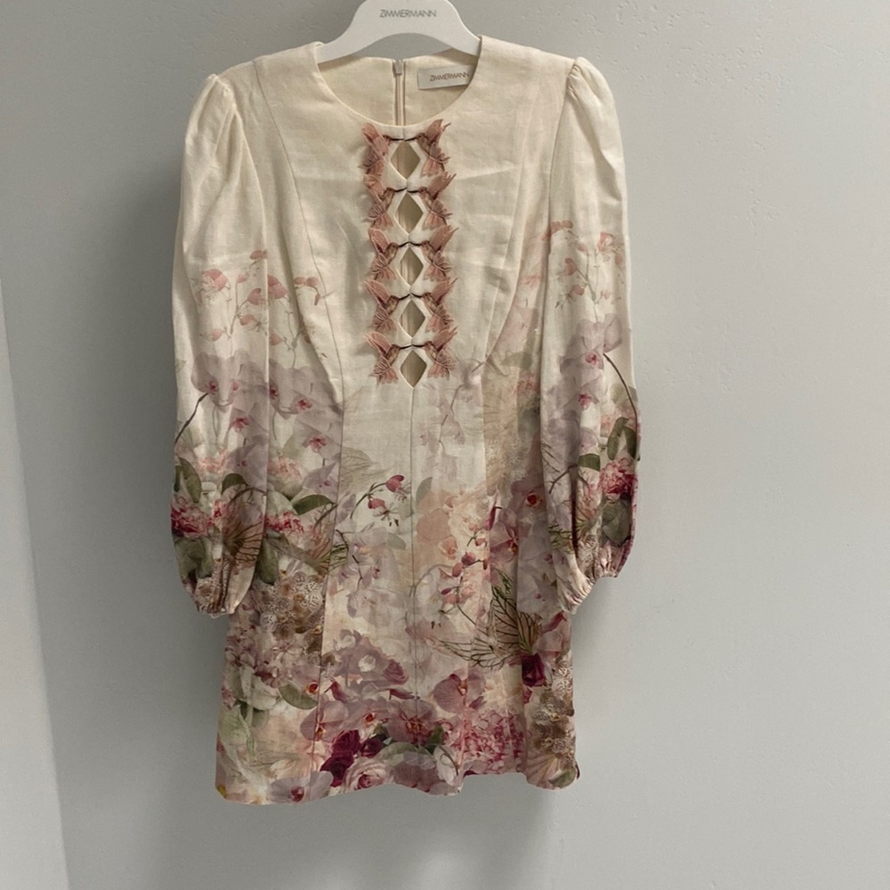 Zimmerman dress. Excellent condition size 2( fits size 8-10)